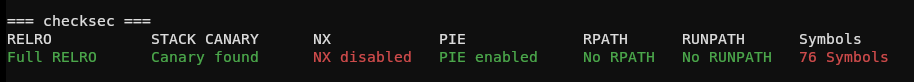 checksec