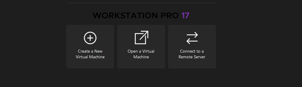 create new vm